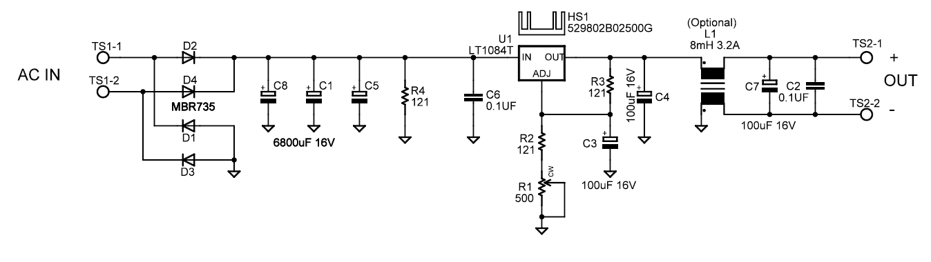 Super Capacity Battery Pack with 16V Regulated Output Voltage