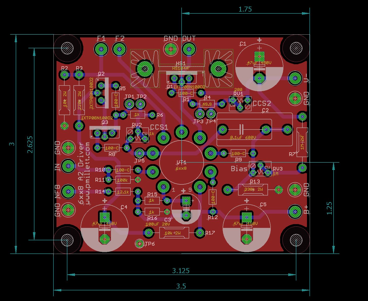 2 General Electric 6MQ8 Triode Pentode Color BW TV Audio