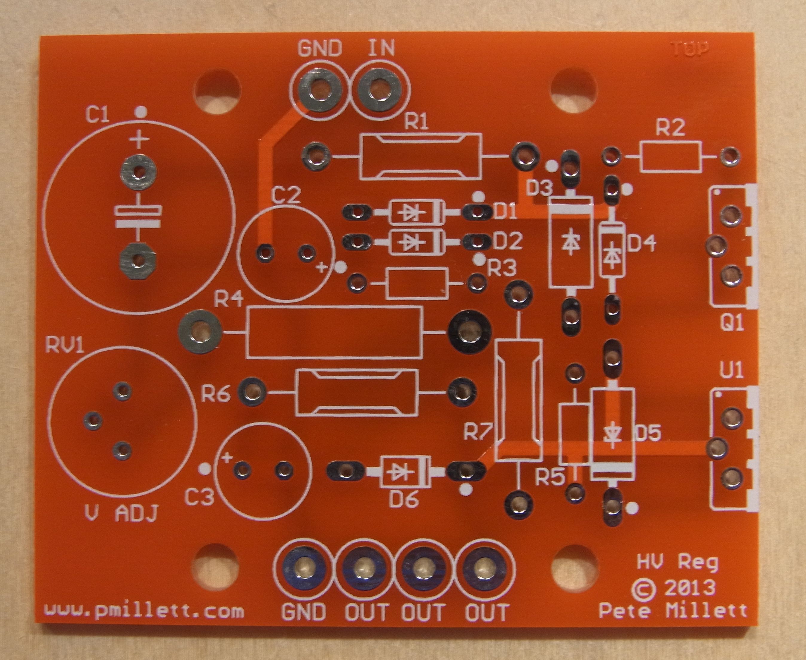 High Voltage Regulator